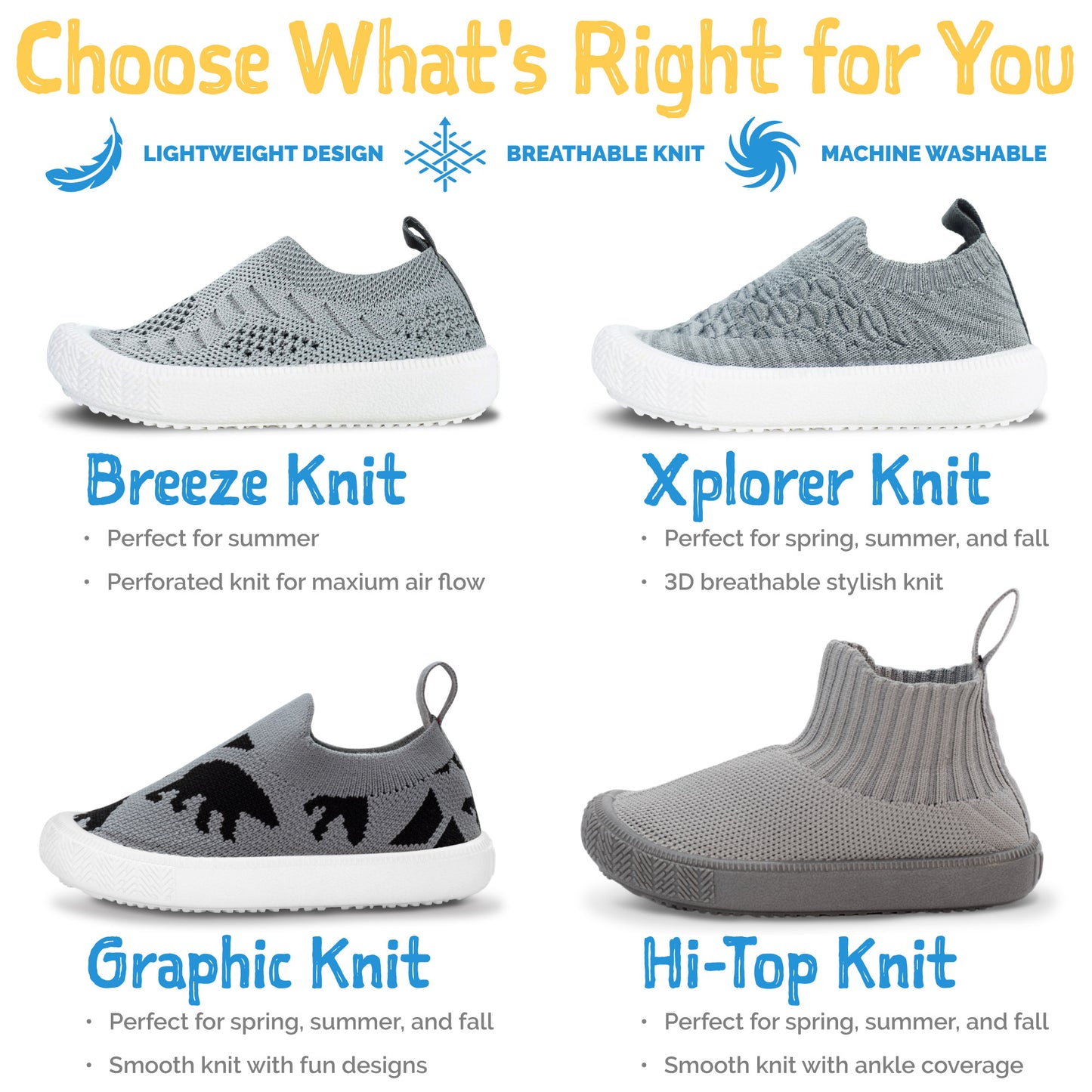 PREORDER Jan & Jul Xplorer Knit Shoes