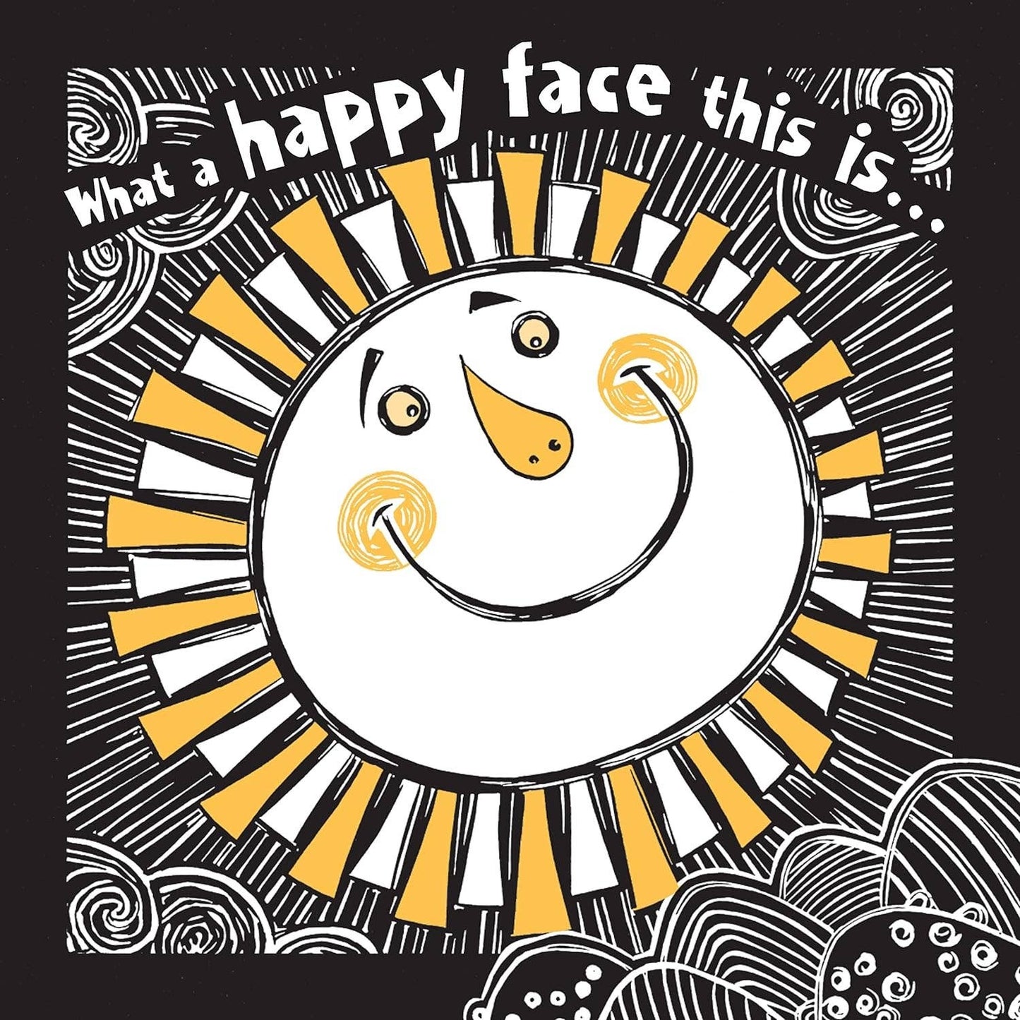 Hello Happy Faces - High Contrast Board Book