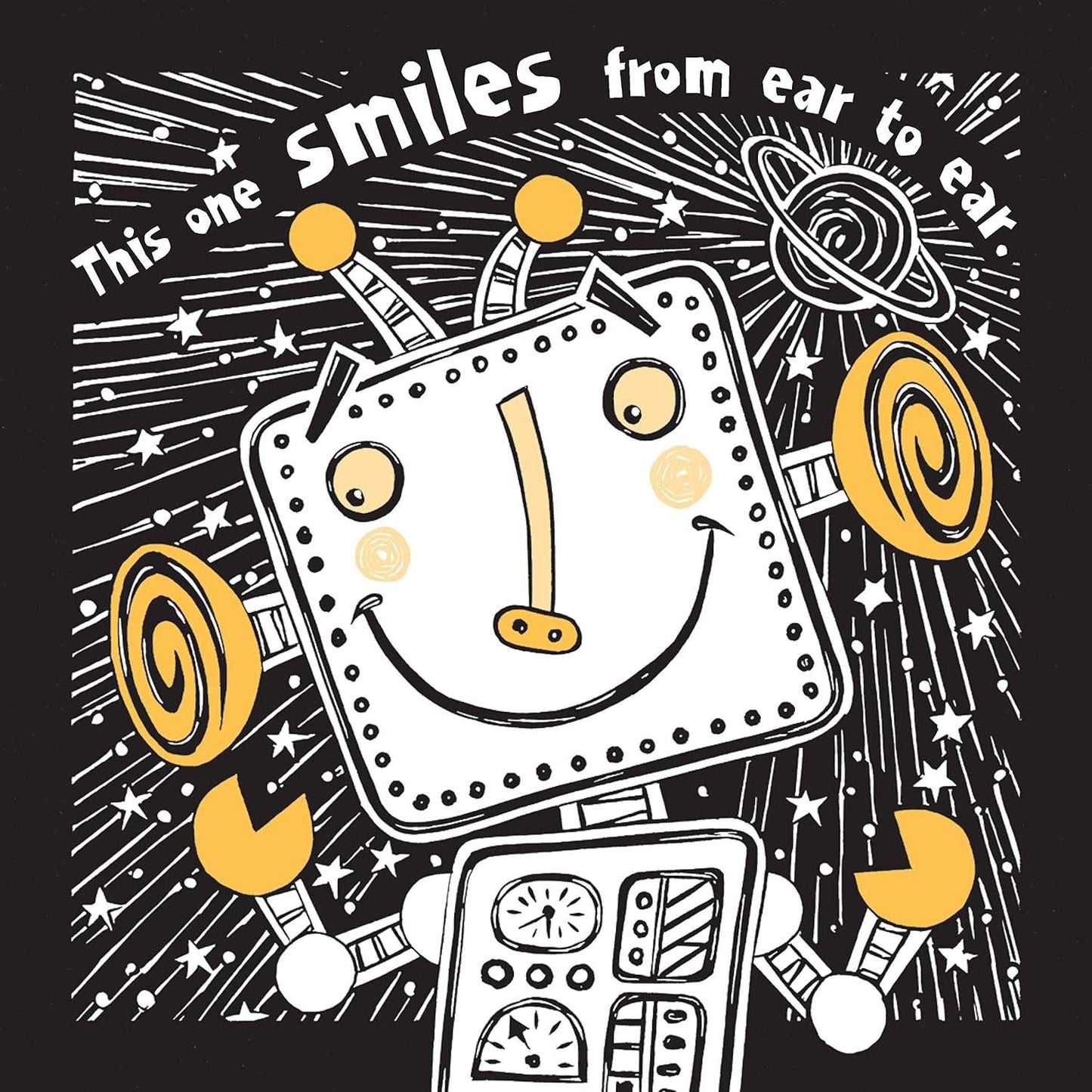 Hello Happy Faces - High Contrast Board Book