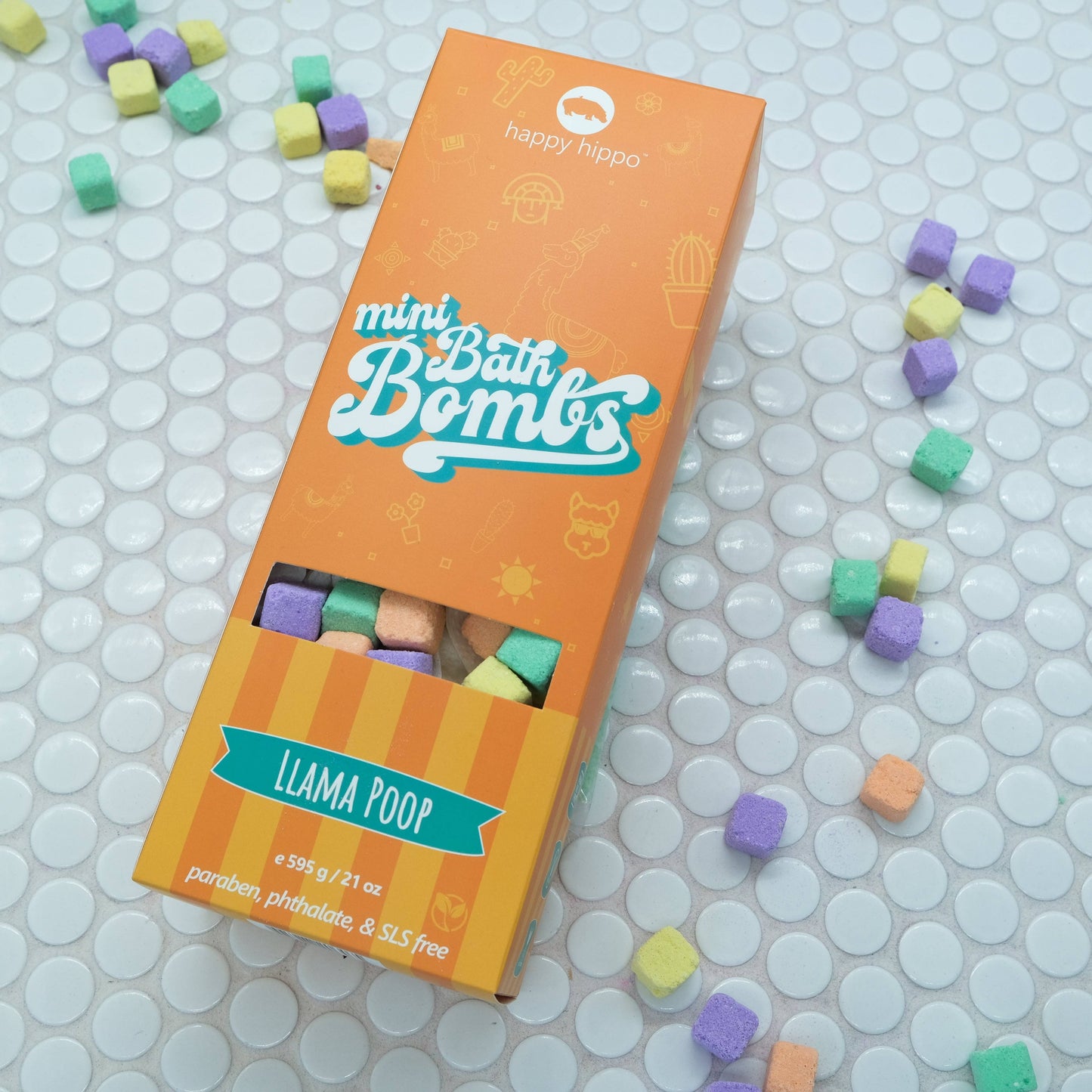 Large Size Llama Poop Mini Bubble Bombs- Box