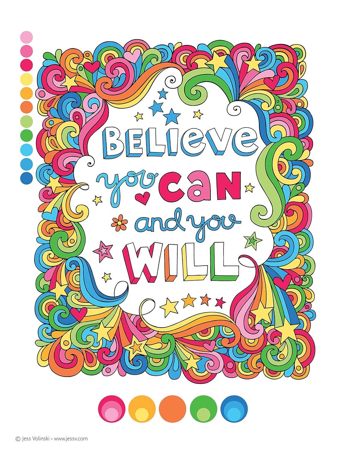 Notebook Doodles Go Girl! - Coloring for Tweens