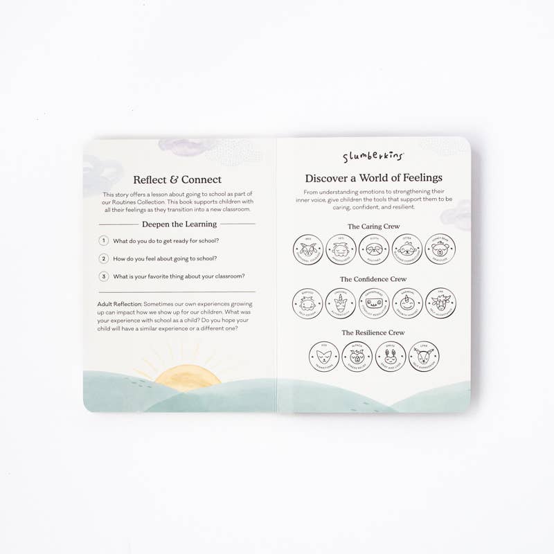 Sloth's Routines Plush Set - with 2 books!