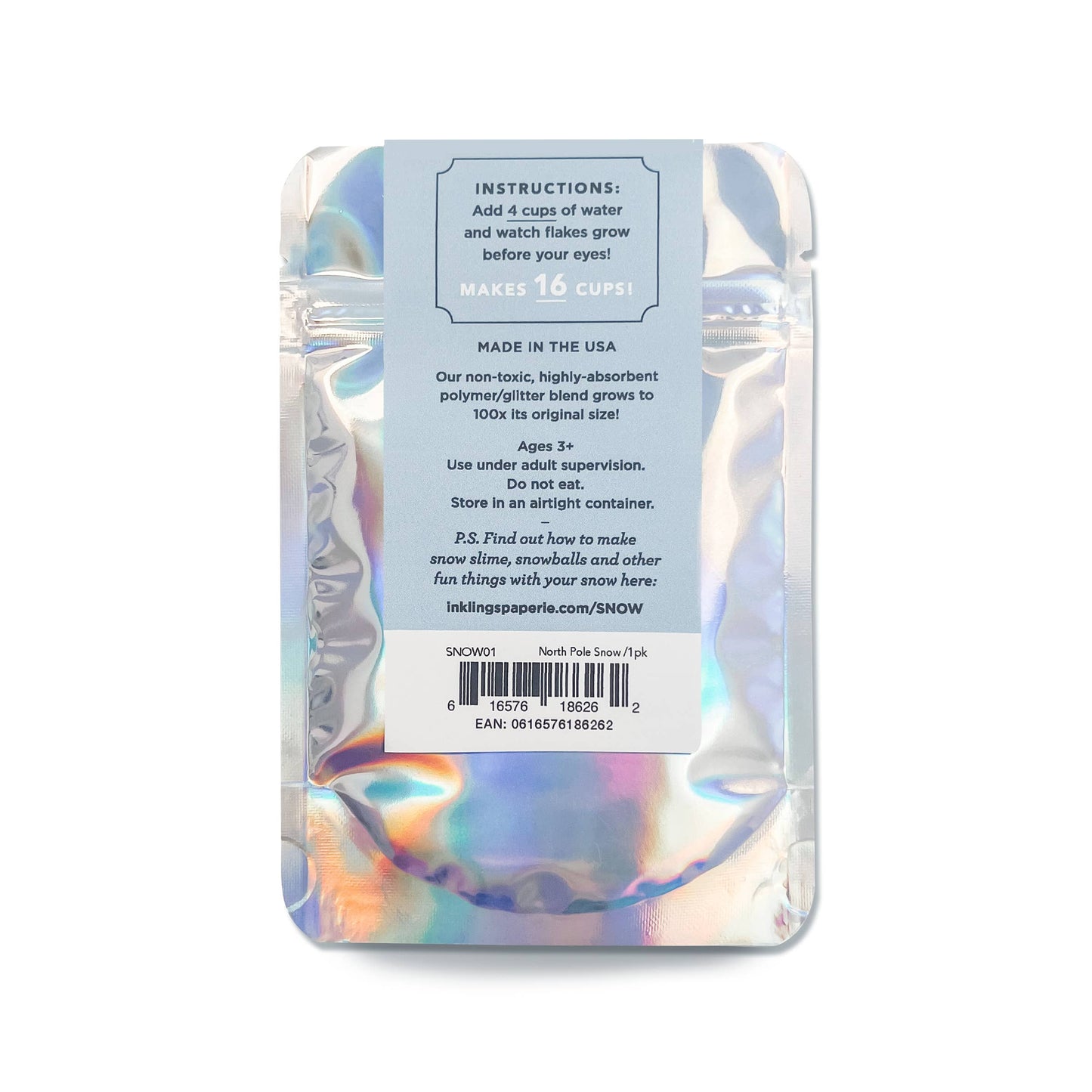 Snow Kit - Magic Snow (Blue) - Holiday Activity