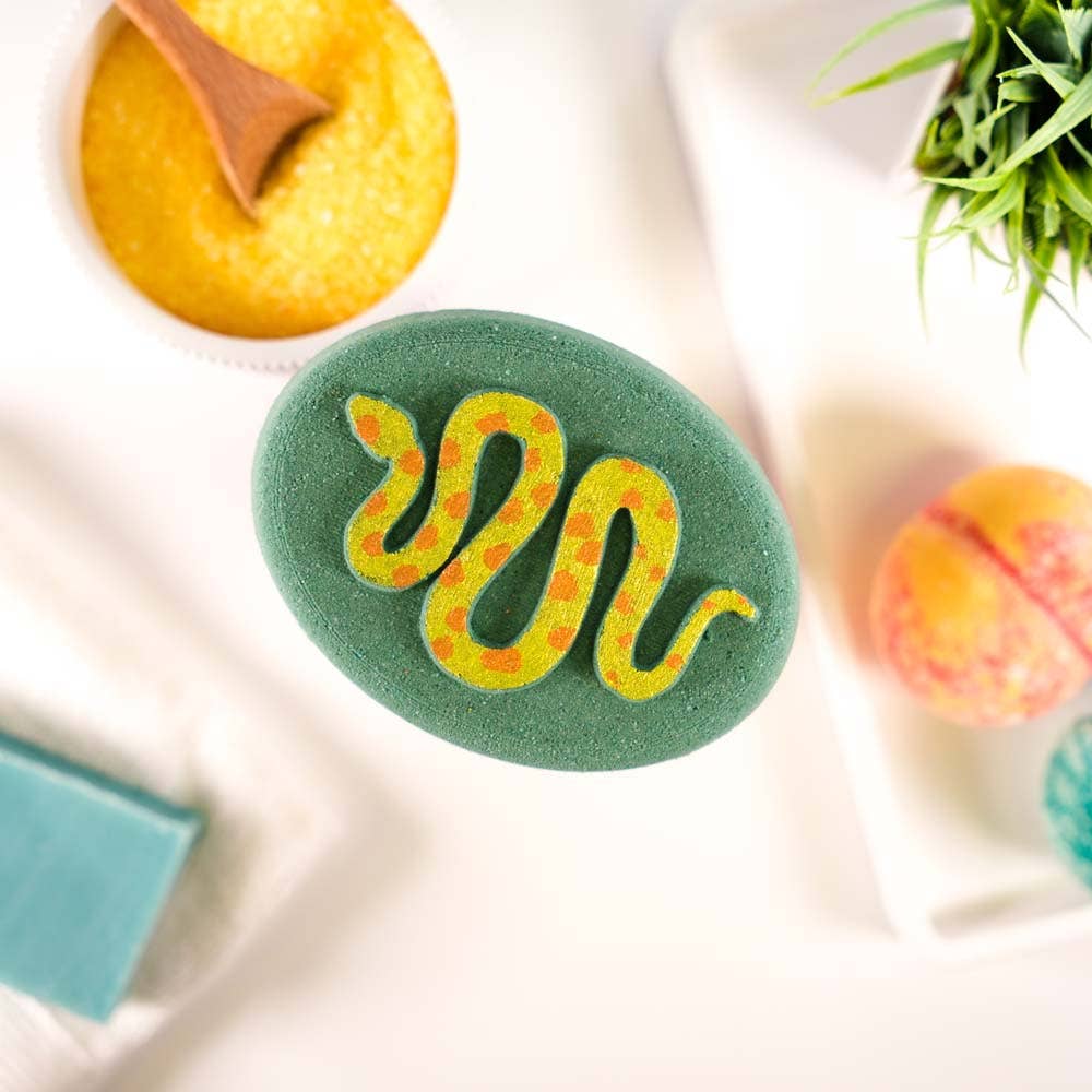 Reptile - Bath Bomb with Toy