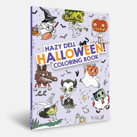 Hazy Dell Halloween! Coloring Book