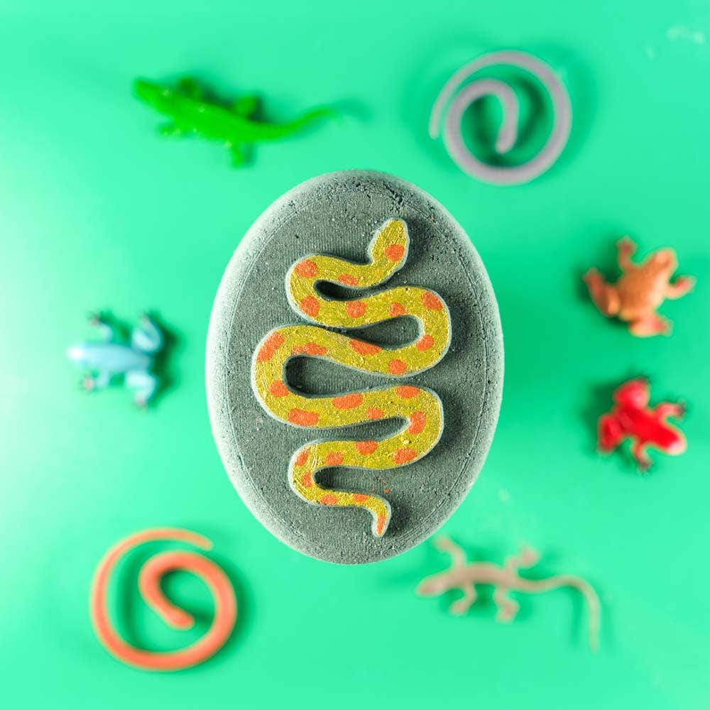 Reptile - Bath Bomb with Toy