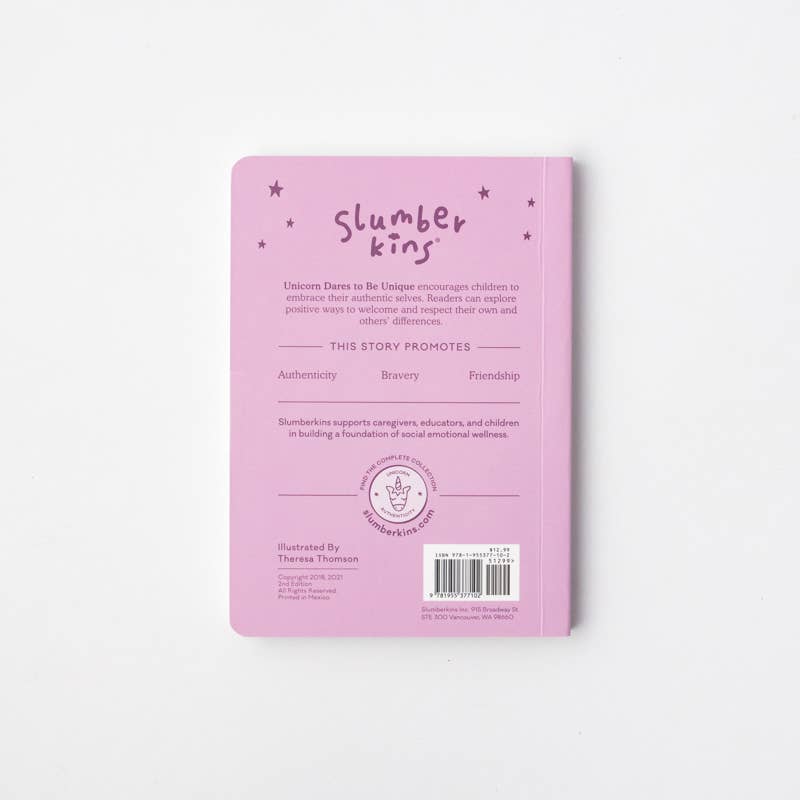 Unicorn's Authenticity Plush Snuggler Set - with 2 books!