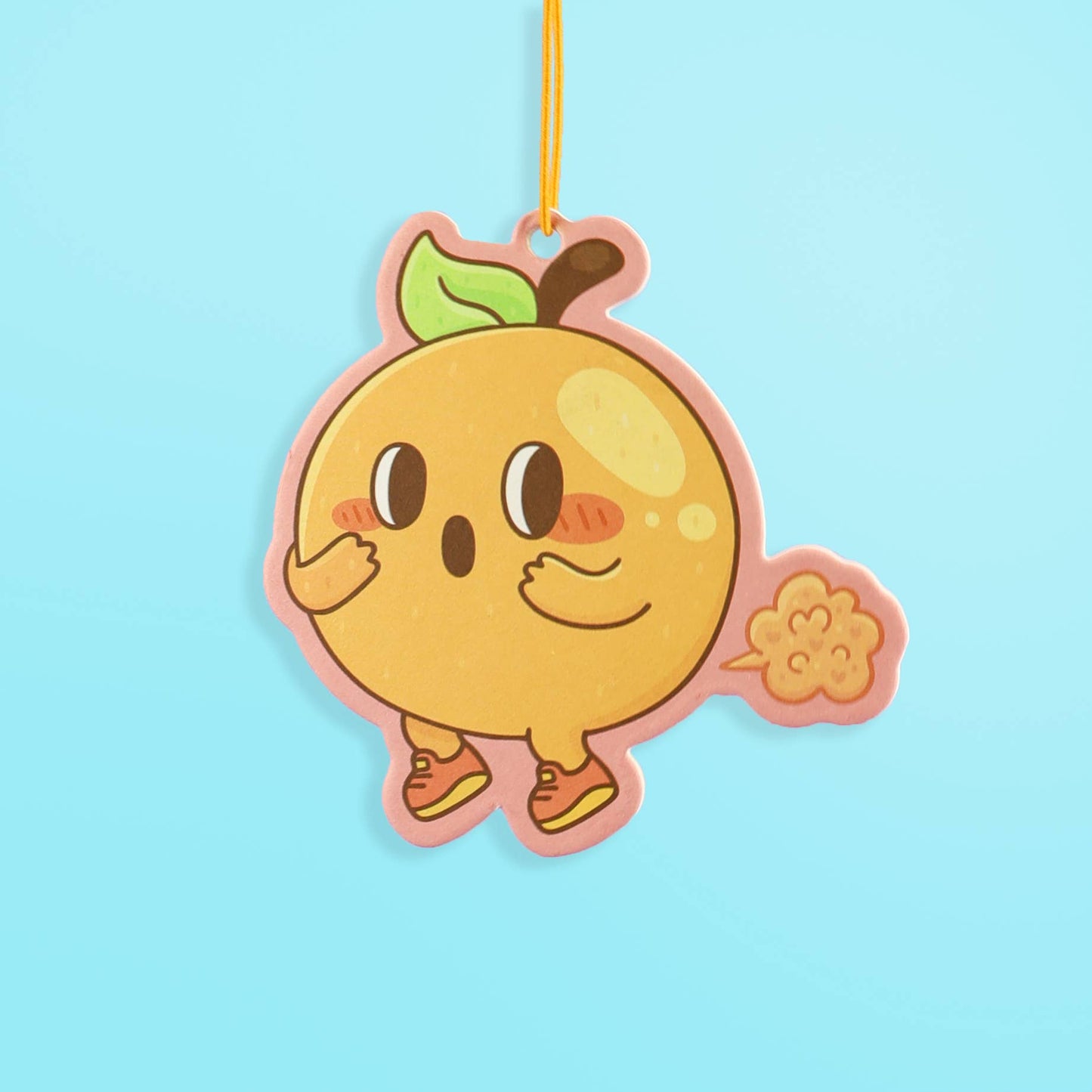Orange Toot, Car Decor, Cute, Car Aroma, Air Freshener