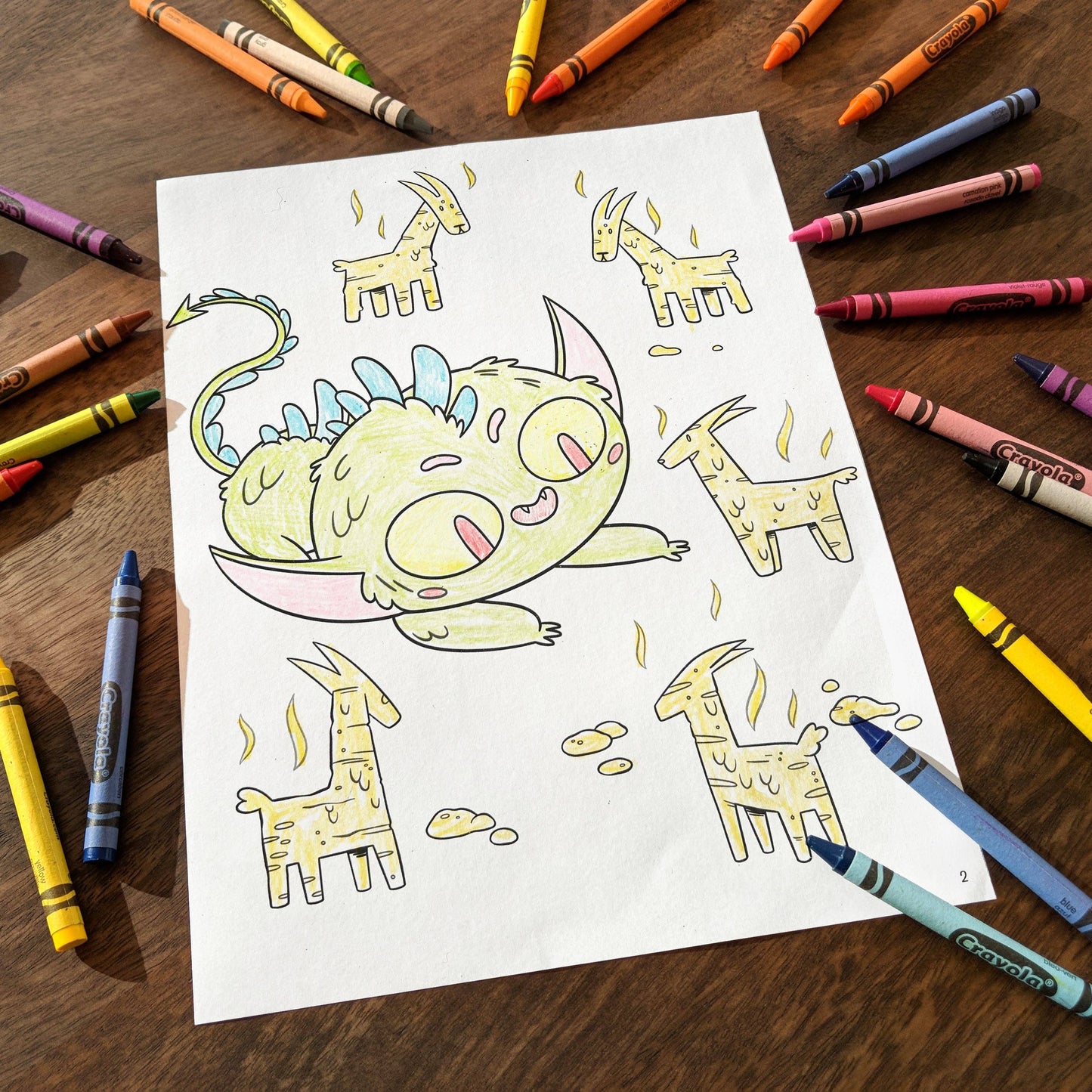 Hazy Dell Cryptids! Coloring Book