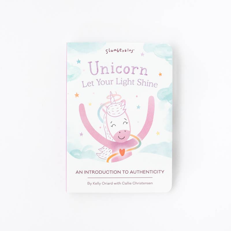Unicorn's Authenticity Plush Snuggler Set - with 2 books!