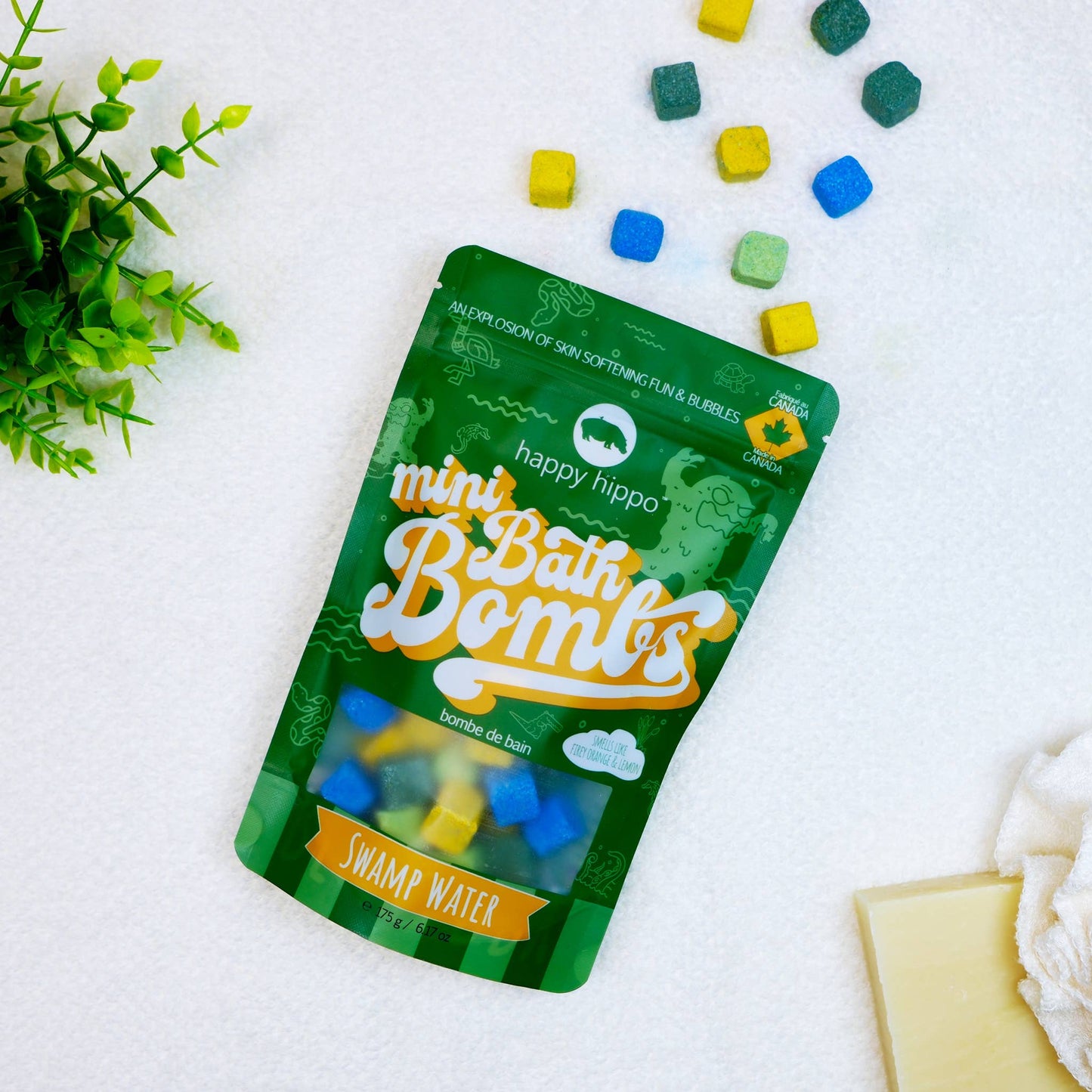 Swamp Water - Mini Bath Bombs - Gift Bag