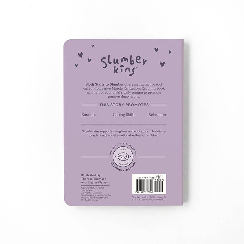 Sloth's Routines Plush Set - with 2 books!