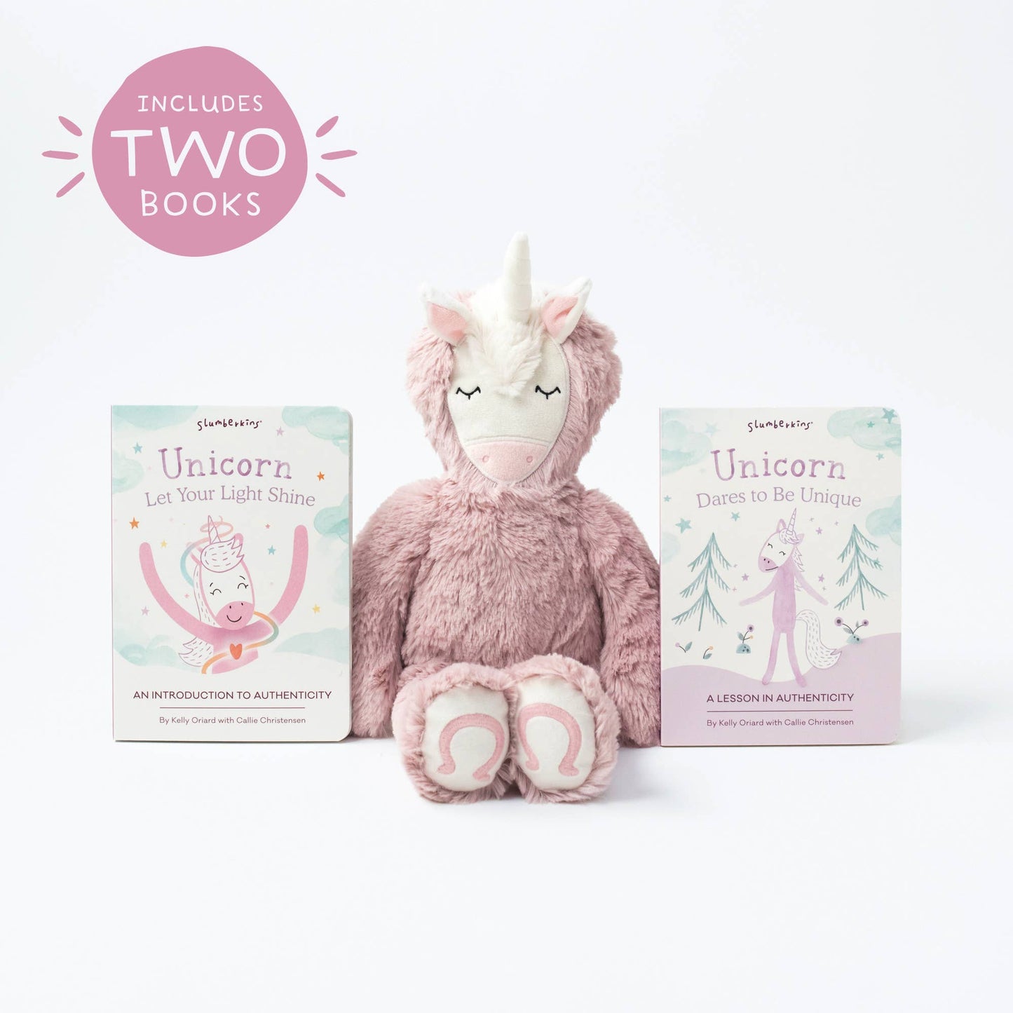Unicorn's Authenticity Plush Set - with 2 books!