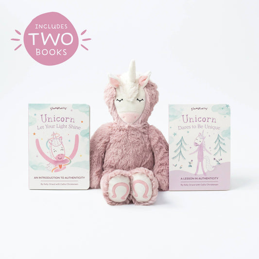 Unicorn's Authenticity Plush Set - with 2 books!