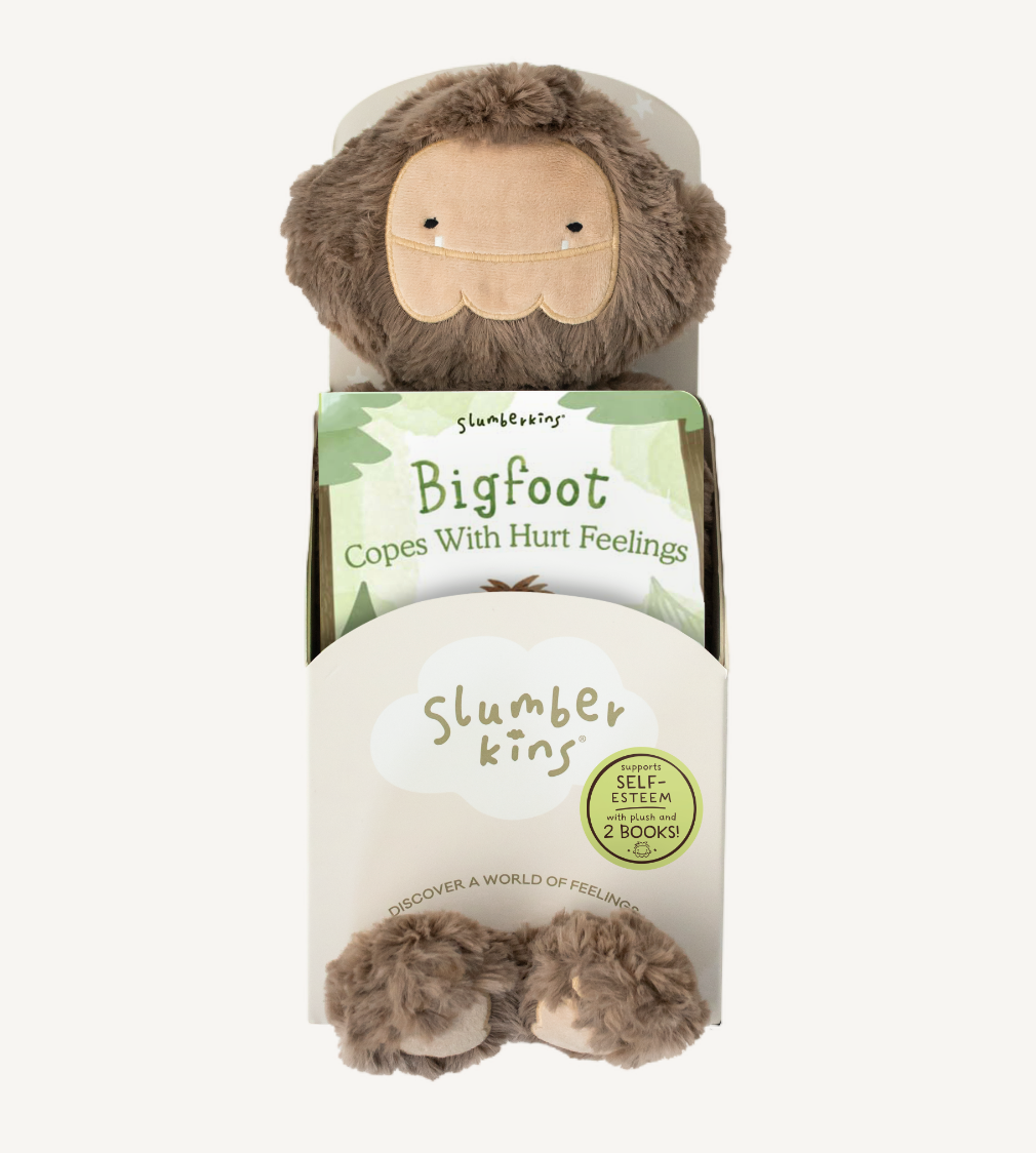 Bigfoot's Self Esteem Plush Set - with 2 books!
