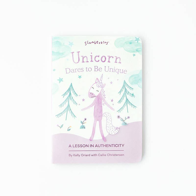 Unicorn's Authenticity Plush Snuggler Set - with 2 books!