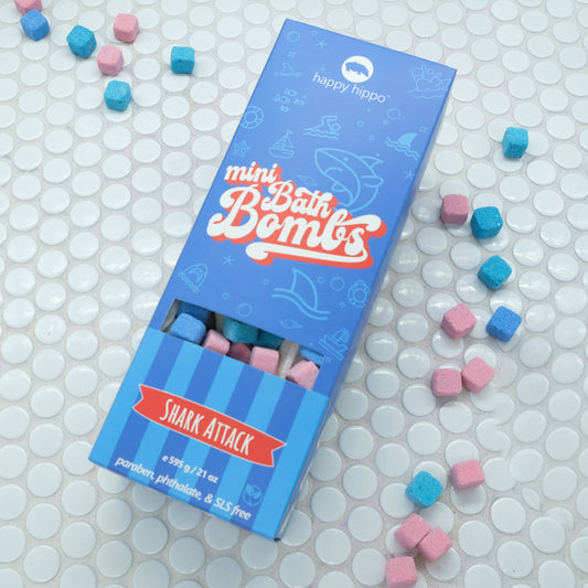 Large Size Shark Attack Mini Bubble Bombs- Box
