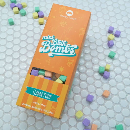 Large Size Llama Poop Mini Bubble Bombs- Box
