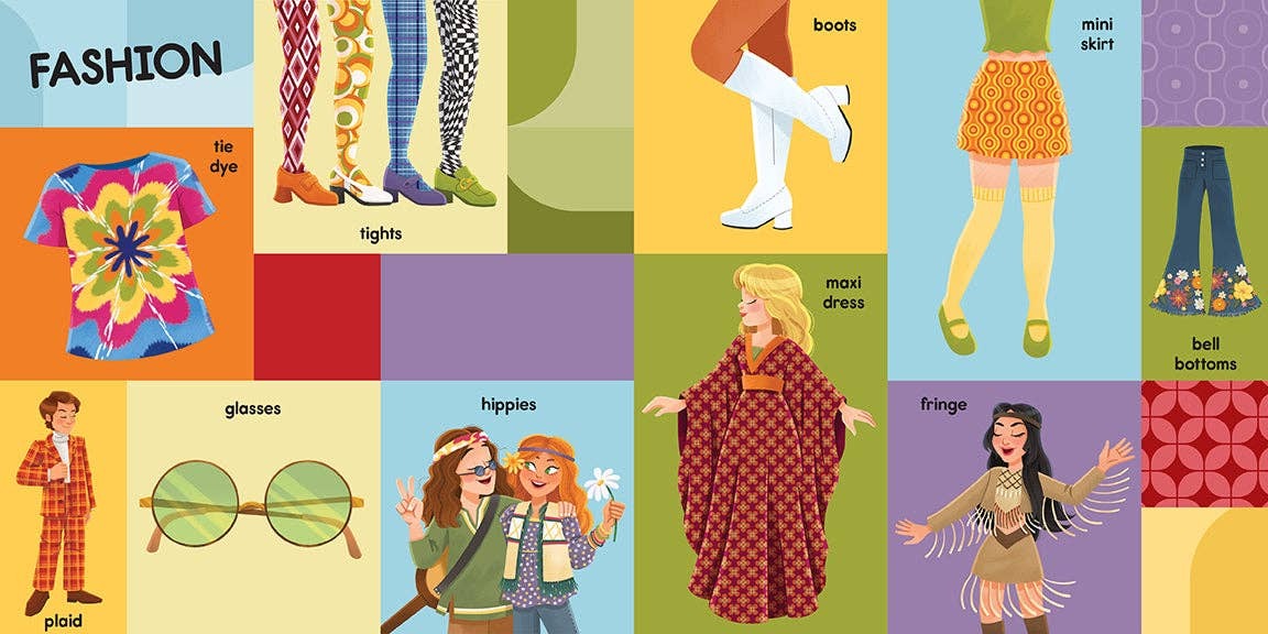 First 100 Words From the 60s (Highchair U/board book)