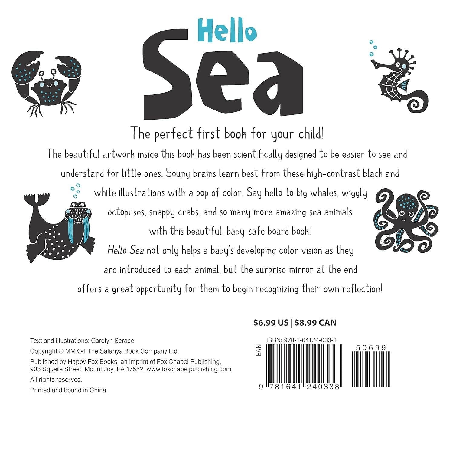 Hello Sea - High Contrast Board Book